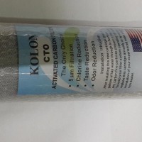 Jual BARU CTO Kolon Cartridge Filter Carbon / Filter Air Karbon Blok 10