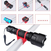 Jual Silicone Strap Bike Bracket Mount Holder Flashlight Senter Sepeda Murah