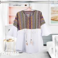 Jual Atasan Gazebo GZBM03 Motif Etnik Unik dan Cantik Murah