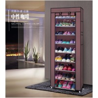 Jual RAK SEPATU SANDAL 10 Susun With Cover Shoes Rack 10th 10Susun Murah
