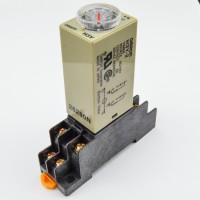 Jual Delay Timer 8 Pin Relay+Socket Base 12v-10sec Murah