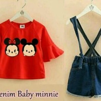 Jual SALE!!! BF10571 Set Anak 2in1 tsum2 suspender Murah