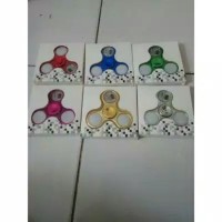 Jual Hand Spinner satu lampu Best Seller Motif Kembang api LED Lampu Murah