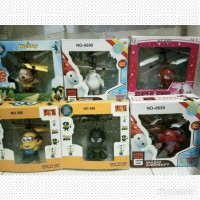 Jual Flying Toy Mainan Anak Terbang Minion Baymax Frozen Mickey Handsensor Murah