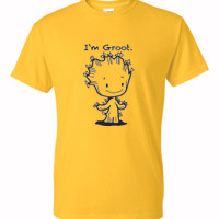 Jual Kaos Tshirt Baju Combed 30S Guardian Of The Galaxy 2 Baby Groot Murah