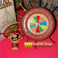 Jual Mainan Tong Bajak Laut 'Running Man' Pirate Roulette/Barrel (2 in 1) Murah