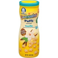 Jual Gerber Gradutes puffs cereal snack Vanila flavored Murah