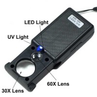 Jual KACA PEMBESAR 9584 LED SENTER, KACA PEMBESAR BATU AKIK 9881 Murah