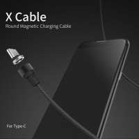 Jual Original WSKEN X-Cable Magnetic Type C Cable 2.1A 1M Type-C Murah