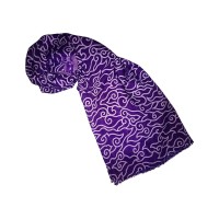 Jual Kerudung Etnik Khimar Batik Hijab Eksklusif Jilbab Persegi - Meghana Murah