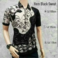 Jual kemeja batik wayang pundak Murah