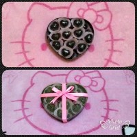 Jual coklat hati filling marshmallow & mede Murah