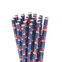 Jual Paper Straw Christmas Natal Murah