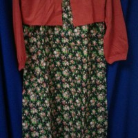 Baju Gamis Anak Oka Oke - size 8 - Bunga