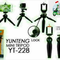 TRIPOD MINI YUNTENG YT288 FREE HOLDER HP