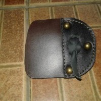 Jual finger tab barebow / threeunder tab kulit sapi/pelindung jari Murah
