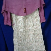 Baju gamis anak Oka Oke - jilbab/ Baju anak Oka Oke - uk. 5