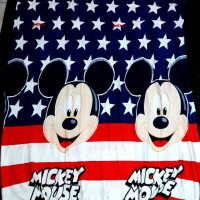 Jual Selimut Bulu Lembut Mickey Mouse Uk 150x200cm Murah