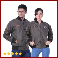 Jaket Bomber Couple Pria Wanita Pasangan Terbaru Untuk Santai GRG 7507