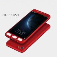 Jual Hardcase Case 360 Oppo F1s / A59 Casing Free Tempered Glass Murah