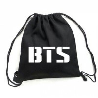 Jual BTS Drawstring Bag/ Tas serut BTS/Bahan Taslan Murah