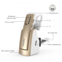 Jual HEADSET BLUETOOTH+HOLDER REMAX RB-T6C BM EARPHONE / HANDSFREE Murah
