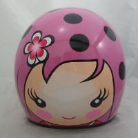 Helm Bogo (retro) Kokeshi Japan Pink Cam