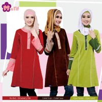 Model baju Tunik untuk Wanita Kurus, Tunik Muslimah Modern, Tunik Wani
