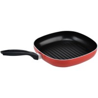 Wajan Alat Panggang Pemanggangan Teflon 26cm Square Grill Maxi praktis