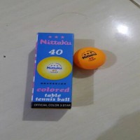 ALAT OLAHRAGA - BOLA PINGPONG / TENIS MEJA NITTAKU isi 3 MURAH BAGUS