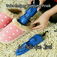 Jual PROMO - Pengering Sepatu Elektrik Multifungsi 10W 220V US Plug - Blue Murah