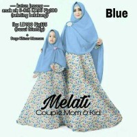 Jual Baju Muslim Couple Anak Ibu Resmi Import Murah GU- CP Syari Melati Or Murah