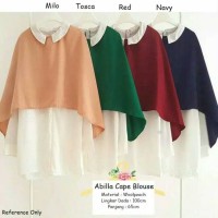 Jual cape blouse muslim top Murah