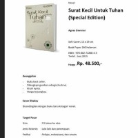 surat kecil untuk Tuhan-novel