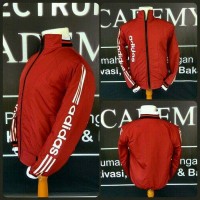 Jual Jaket Adidas Parasut (Red) Murah