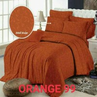 Jual SPREI POLOS EMBOS 200 X 200 X 20 - ROSEWELL ORANGE 99 Murah