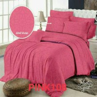 Jual SPREI POLOS EMBOS 200 X 200 X 20 - ROSEWELL PINK 108 Murah