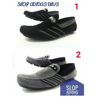 Jual sepatu casual pria adidas slop blus suede Murah