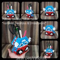 Jual Pensil Holder Tsum2 Captain America & Spiderman Murah