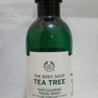 Jual Body Shop Tea Tree Facial Wash 150 mL Preloved Murah