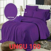 Jual SPREI POLOS EMBOS 200 X 200 X 20 - ROSEWELL UNGU 100 Murah