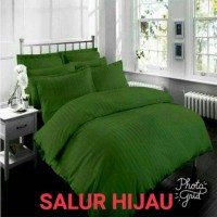 Jual SPREI POLOS EMBOS 200 X 200 X 20 - ROSEWELL SALUR HIJAU Murah