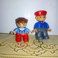 Jual mini figure Lego duplo 2pcs murah meriah ajaa Murah