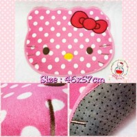 Jual Keset Polkadot Kepala Hellokitty Murah