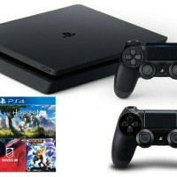 Jual PS4 Slim 500gb CUH 2006A Hits Bundle fre 2 Stik Murah
