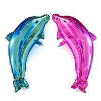 Jual Balon Foil Lumba Lumba/ Balon Dolphin/ Balon Dolphin Jumbo Murah