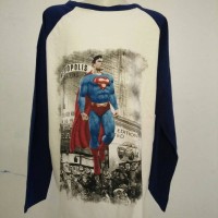 Jual Kaos raglan cheroke superman Murah