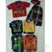 Jual setelan koko sarung anak 10-11 thn Murah