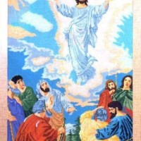 Jual paket kristik wol rohani Yesus naik ke surga Murah