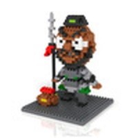 Jual AD4203 Loz Lego Nano Block Three Kingdoms Zhang Fei KODE Gute4069 Murah